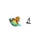 Glass Conch Thinker Figurine Abstract Sea Animal Art Sculpture Decorative Craft Statue Ornament for