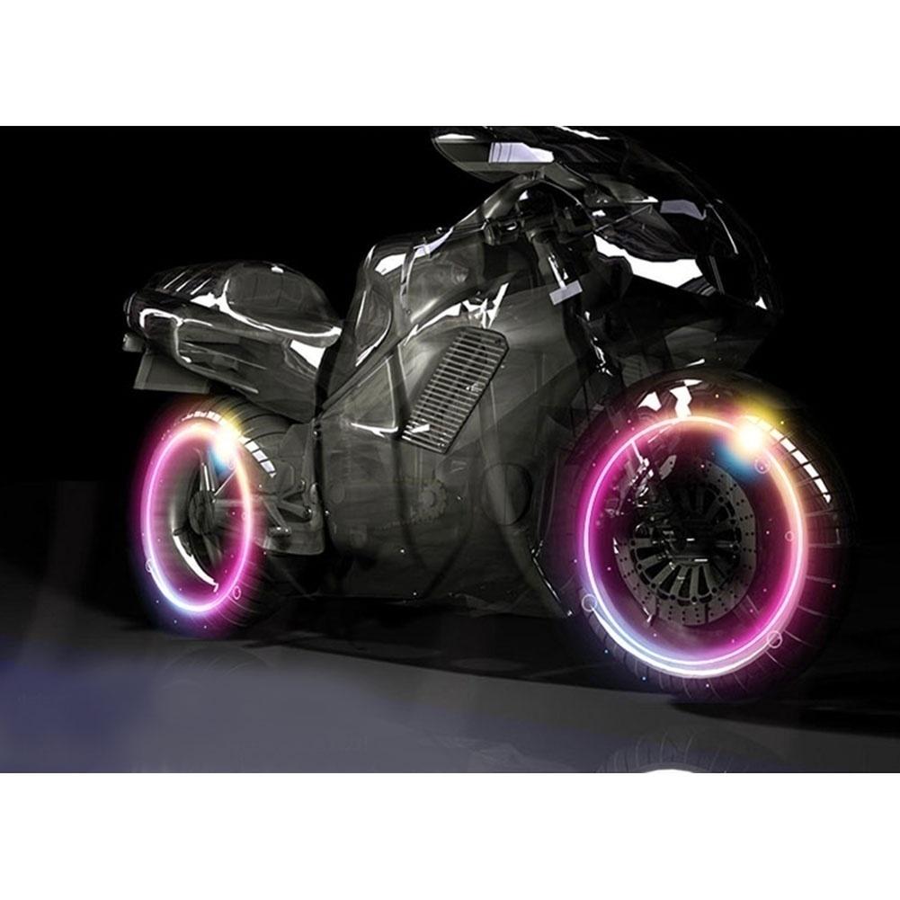 Verkauf Auto Reifen Lichter Farbige Rad Licht für Autos Motorräder Licht Fahrräder Licht