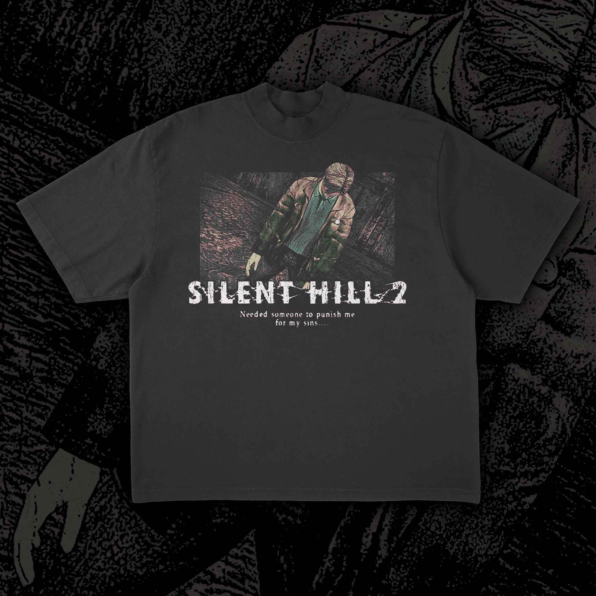 

2025 Нові футболки Silent Hill 2 Бавовняний високоякісний одяг Повсякденна футболка з коротким рукавом та круглим вирізом Футболка оверсайз для дорослих S