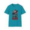 Unisex Softstyle T-Shirt Mens Womens Tees Top Santa  Elves Panic Holiday Chaos Christmas Humor