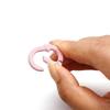 5Pcs Candy Color Metal Oval Ring Snap Hook Spring Clasps Clips Key Ring Connectors for DIY Keychain Jewelry Making Accessories