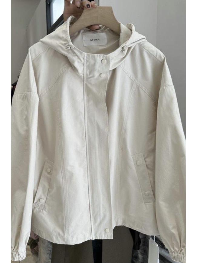 Spring Windproof Women's Loose Ski Jacket: Trendy Versatile Outerwear