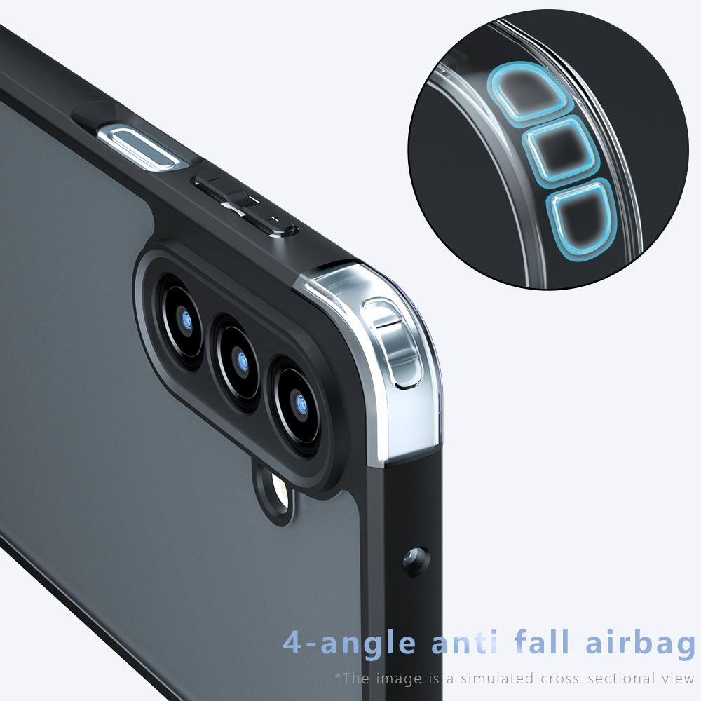 For Samsung Galaxy A34 5G Case TPU + PC Shockproof Clear Phone Cover