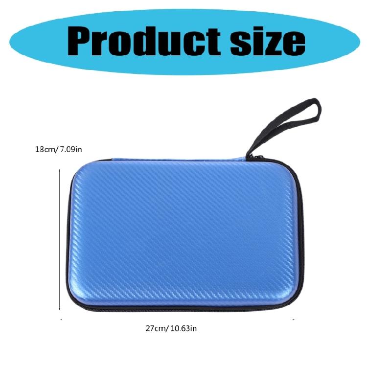 Table Tennis Bat Case Pingpong Paddle Case Table Tennis Bat Bag Pingpong Paddle Hard Case for Training