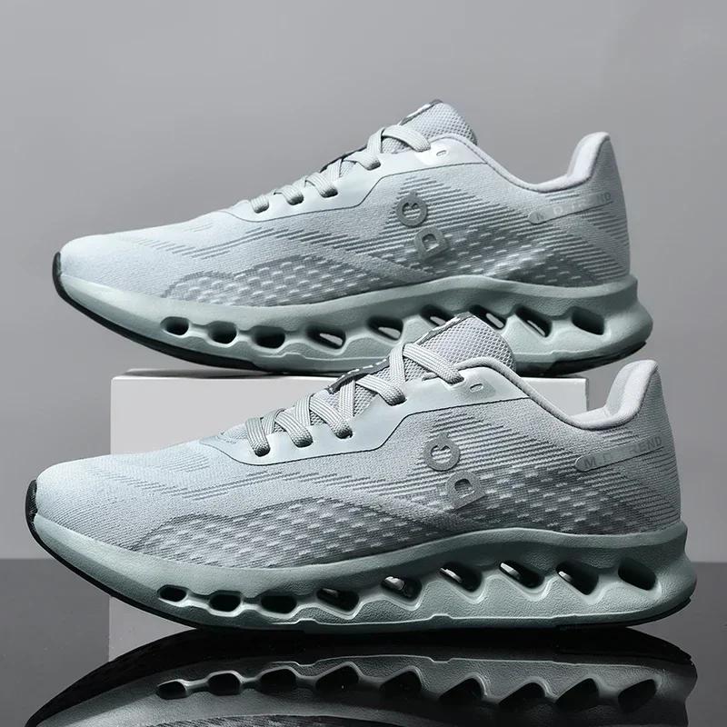 

Summer sports shoes, men s fitness jogging shoes, fashionable and shock-absorbing running shoes 45 небо синє кольору