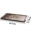 Solid Wood Tray Luxury Rectangular Storage Tray Modern Minimalist Decorative Table Center Trays Living Room Aesthetic Accessory