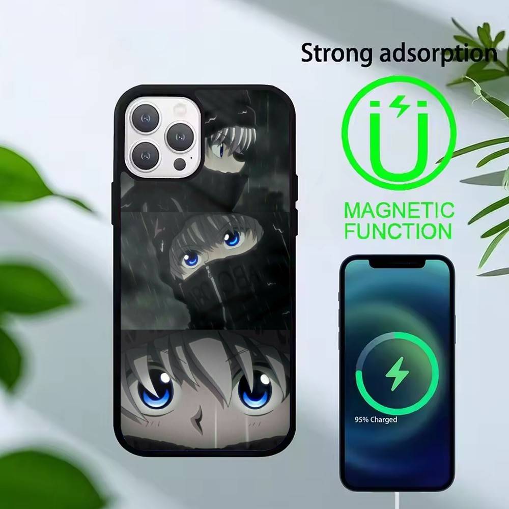 G-Killua Zoldyck K-Hunter X Hunter Handyhülle Für iPhone 14,16,15,13,17,12,Plus,Pro,Max Magnetisch Für Magsafe Mattierte Hülle