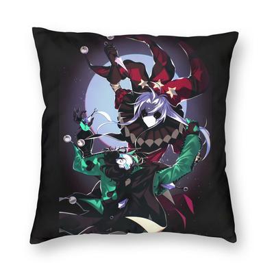 Pillow Case The Freak Circus Print  Pillow Cover For Sofa Couch Bed Living Room Kawaii Pillowcases