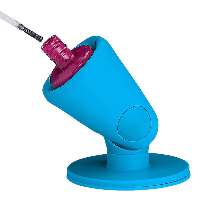 Tool Silicone Nail Polish Holder Art Bottle Stand Diy Salon Accessories For Home And Professional Use