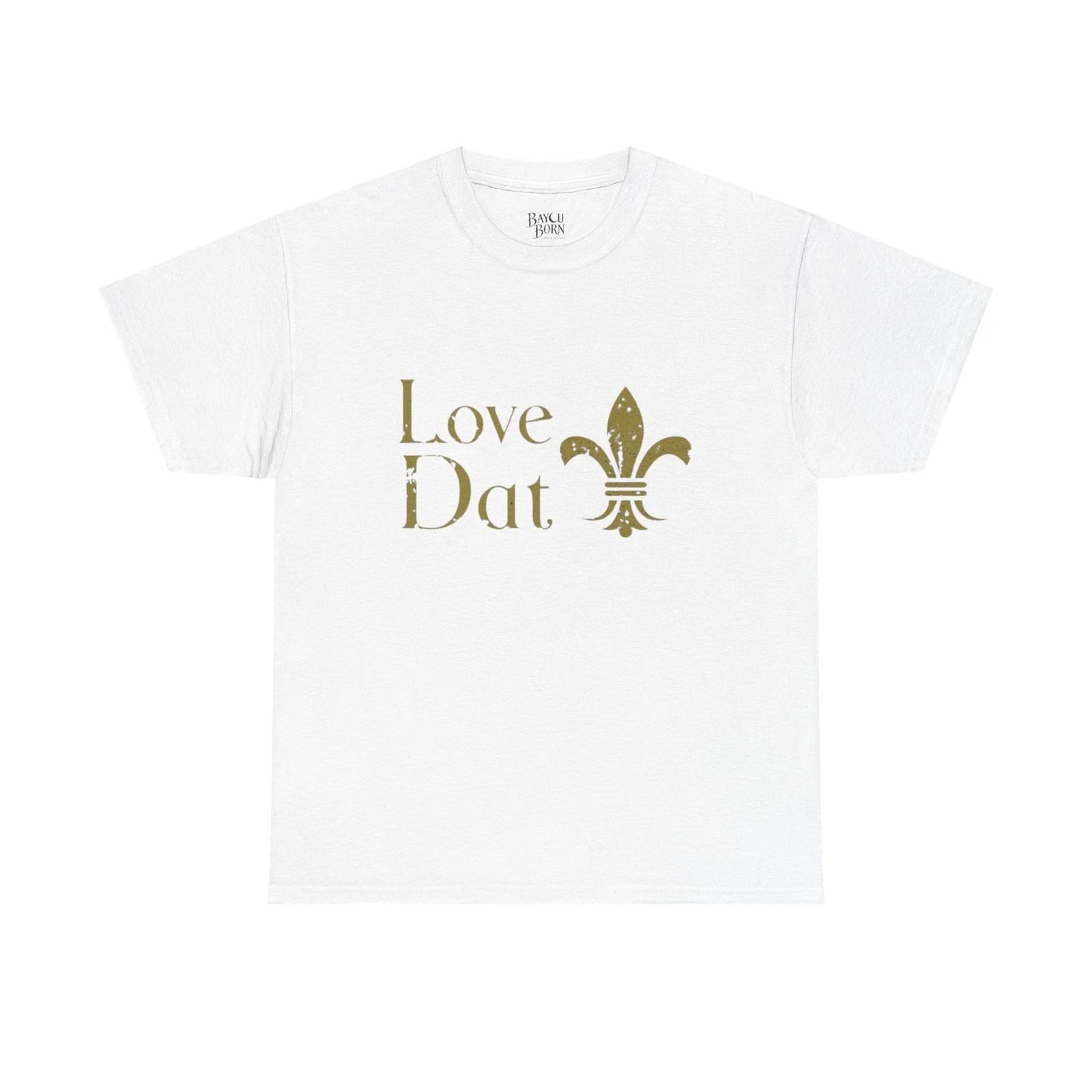 NOLA Love Dat Tee | Fleur-de-lis New Orleans Louisiana shirt L