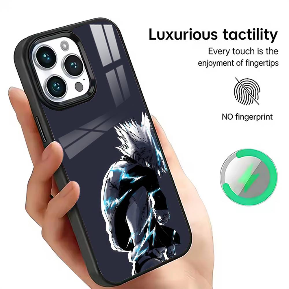 

Hunter Killua Zoldyck Phone Case Magnetic with Magsafe Wireless Charging For iPhone17,16,15,14,13,12,11 Plus,Pro iPhone12PROMAX