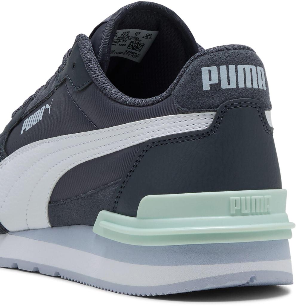Puma ST Runner V4 Nylon Sneakers Galactic Gray/puma White/cool Weather/peaceful Blue