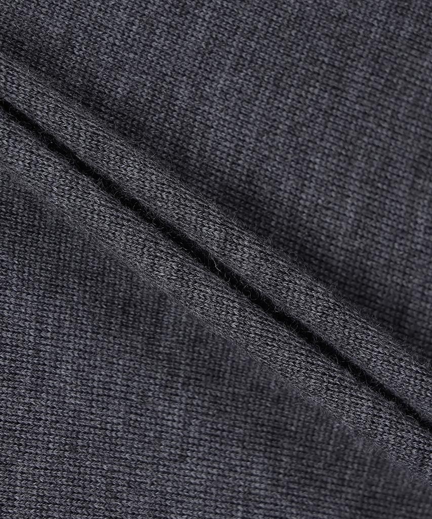 BROOKS BROTHERS Merino Wool Polo Sweater (Grey) (Bbwtmf9638Wew)
