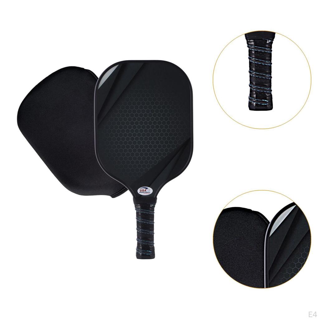 Pickleball Paddle Portable Premium Durability Competition Racquet Blue