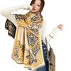 65 * 190cm Herbst Und Winter Neu Damen Einfarbig Vielseitig Schlicht Quaste Imitation Kaschmir Doppelseitiger Schal Warmer Schal Atmosphäre Schal