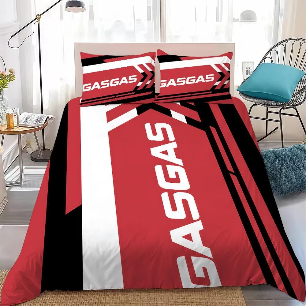 G-GasgasES Street off-road graffiti Duvet Cover Set Bedding Set Kids Boy Girl Student Gift Single Double Queen Size Home Style