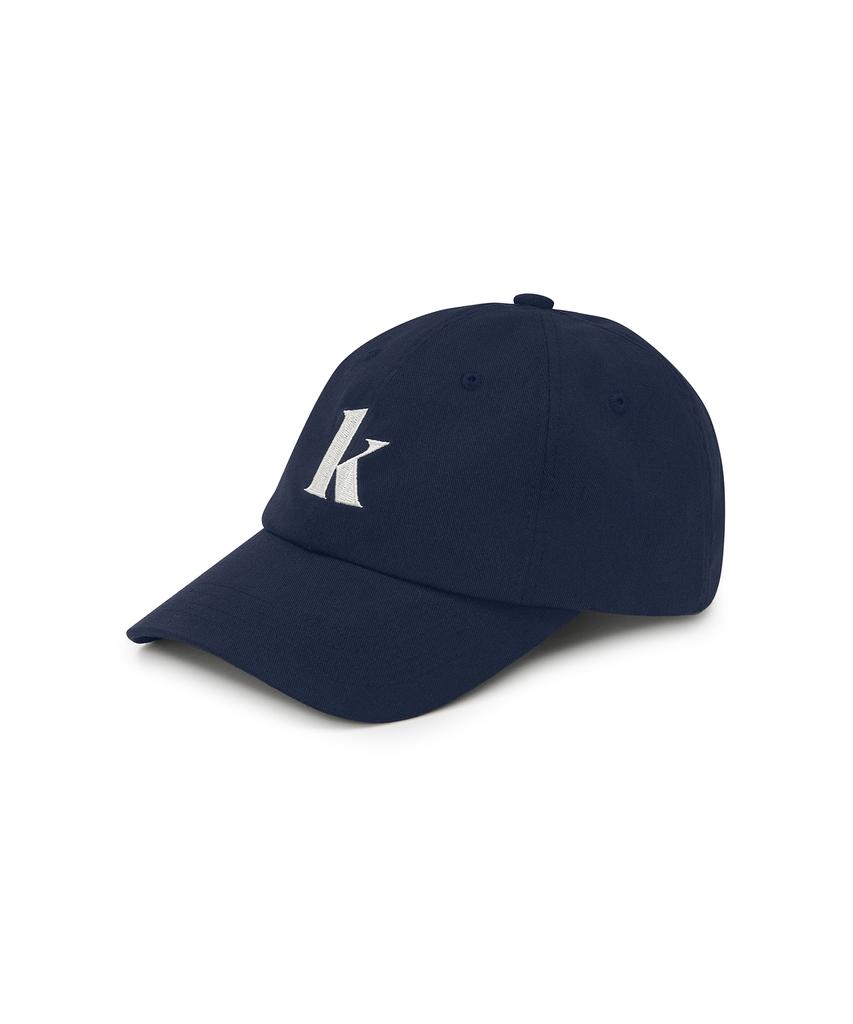 Kompaegteulekodeuba K Logo Curved Cap - Blue