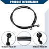 Brake Hose Motorcycle Hydraulic Brake Line Oil Hose Pipe Fitting with Banjo/Inner for ATV Motorcycle Motocross/Durable 110cm Length / 1 Set