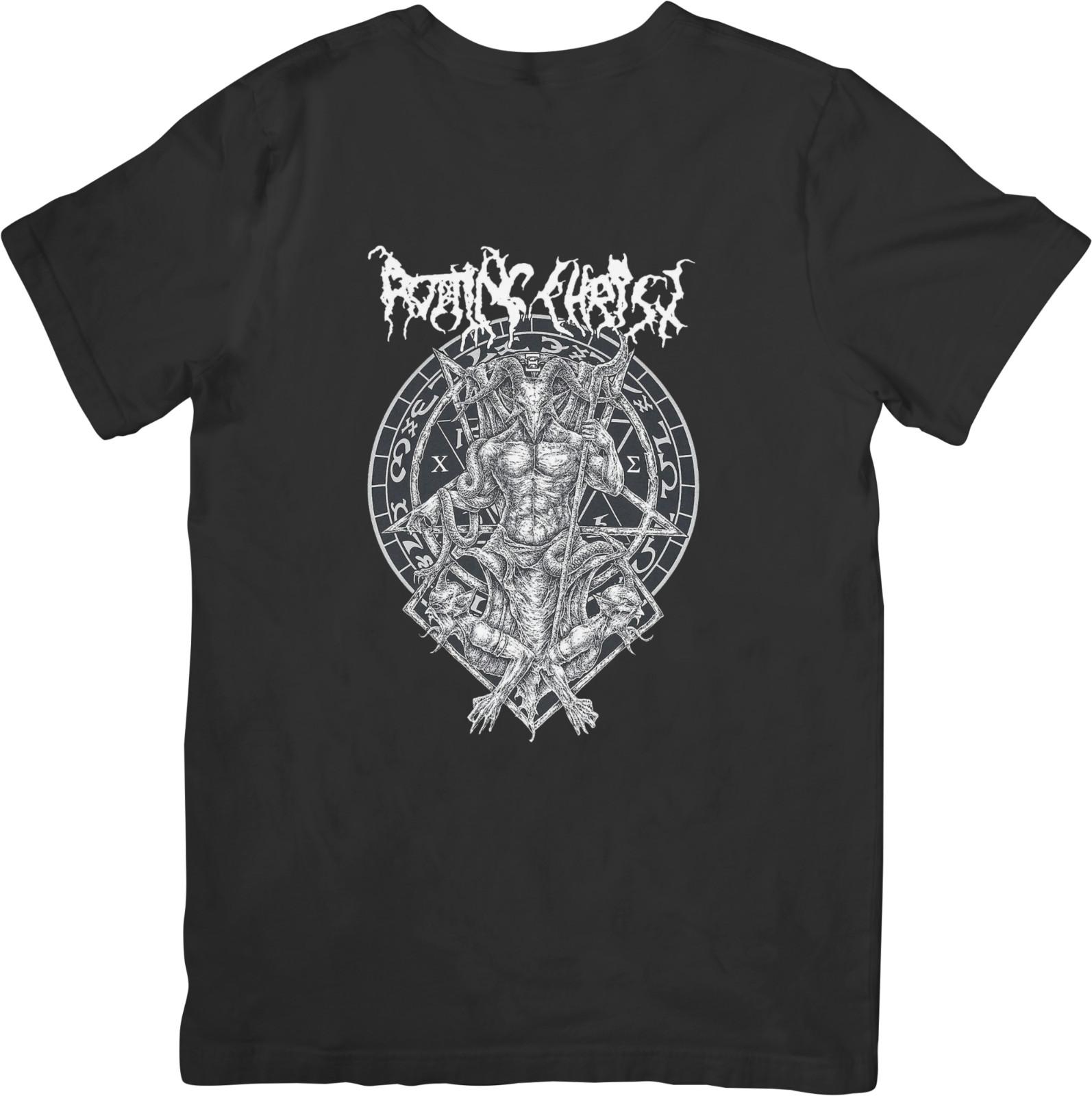 

Rotting Christ Heavy Metal Music for Men Women Quality Cotton T-Shirt Black XXXXL