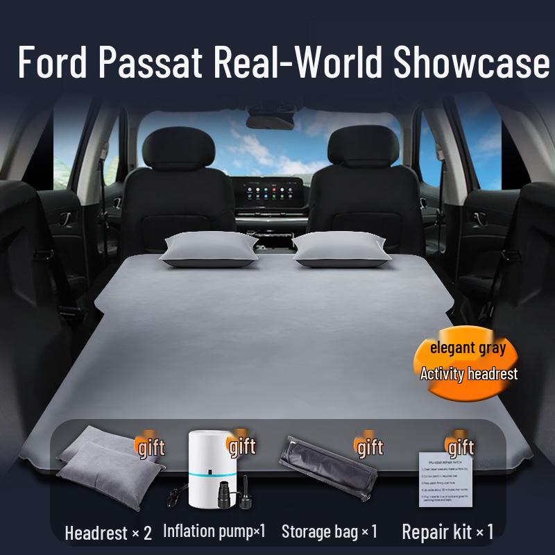 Inflatable Car Mattress for Jiangling Ford Lingrui: Rear Seat Sleeping Mat & Trunk Bed