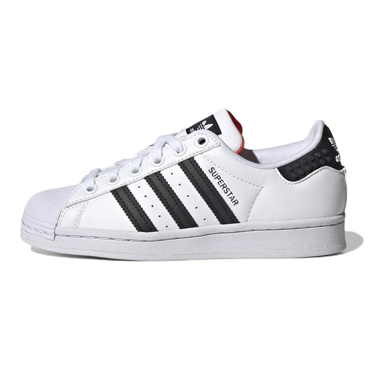 

LEGO x Adidas Originals Superstar J Synthetic Leather Comfortable Slip Resistant Abrasion Resistant Low top GV8885 37⅓