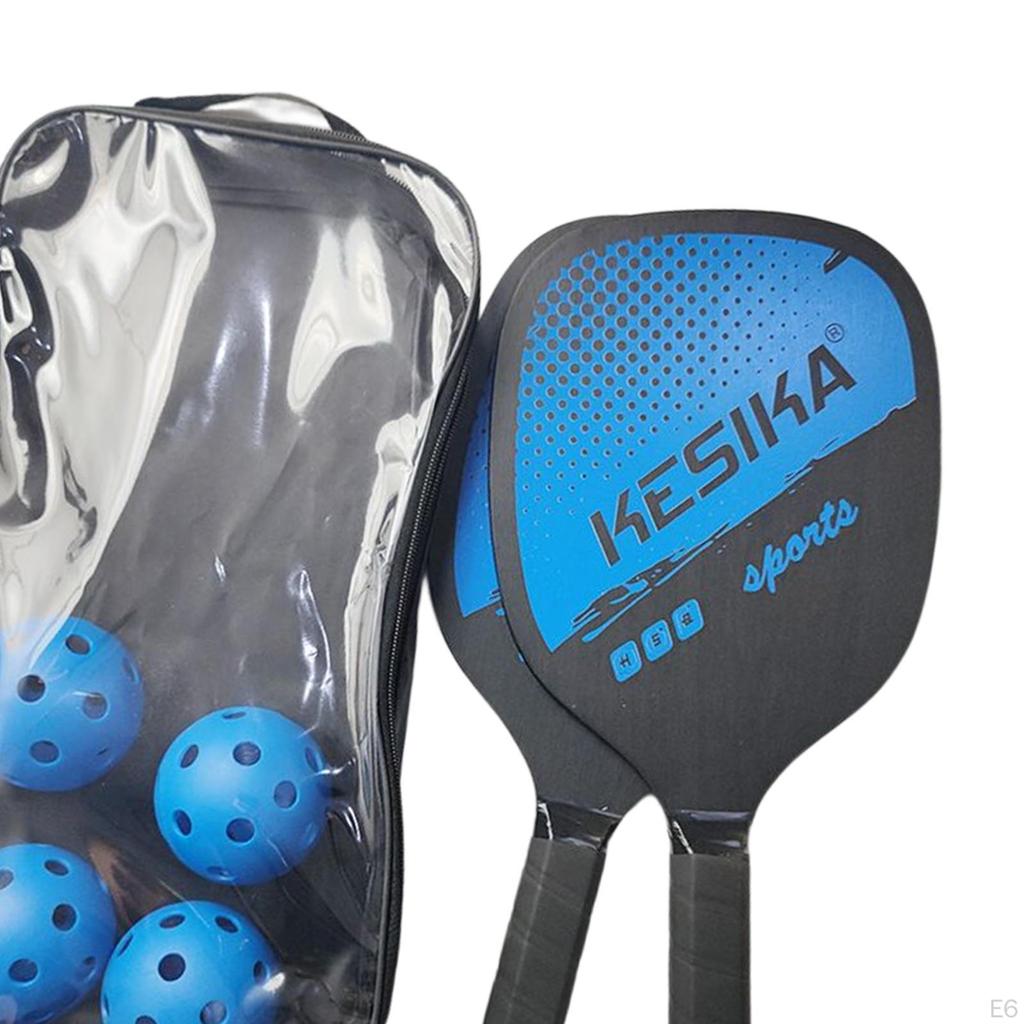 Racket 2 Rackets Storage Bag Comfort Grip for Beginners Outdoor