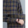 Vintage Long Sleeve Loose Fit Women S Skull Pattern Shirt
