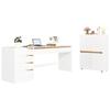 Highboard, Filing Cabinet, 90x40x110cm - Adjustable Shelves - Sideboard, Modern Cabinet, Chests of Drawers, Storage Cabinet, Tall Cabinet