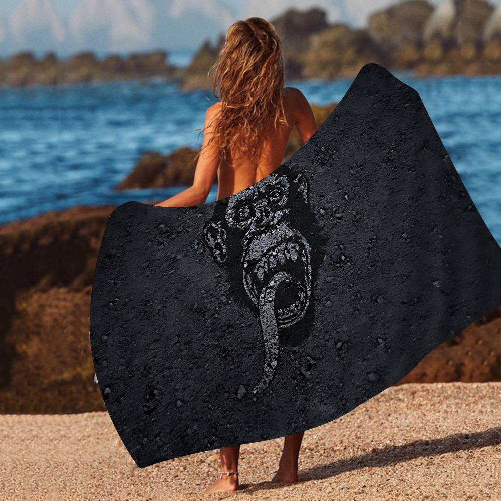 G-Gas-Monkey Rough-Garage Anime Beach Swimming Towel Soft Absorbent Washcloth Children's Gifts for Kids Travel Camping Gym