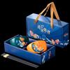 Woding Keramikschüssel & Essstäbchen Geschenkset
