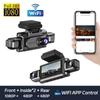 1080P Mehrlinsen WiFi Dashcam mit APP-Steuerung