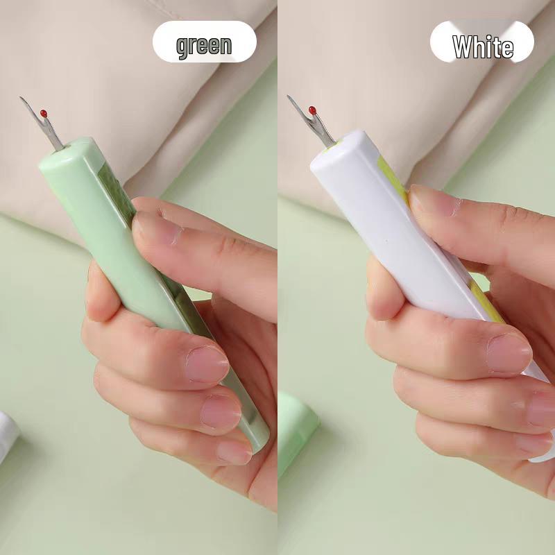 Dual Needle Threader & Seam Ripper: Double-Headed Tool for Easy Sewing and Threading
