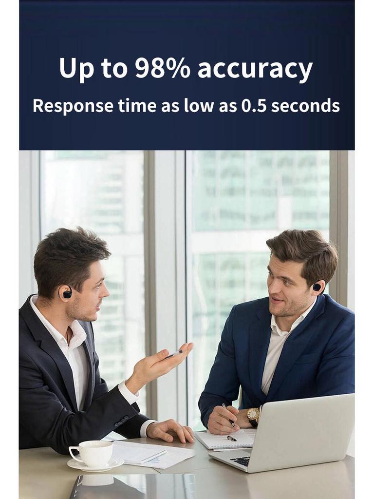 B66 Bluetooth Earphones with Real-time Two-way Translation