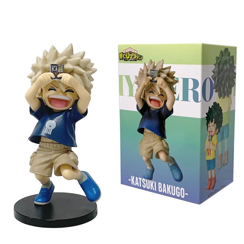 In Stock Gift My Hero Academia ChildhoodNew Arrival Izuku Midoriya  Childhood Katsuki Bakugo Figure Model Decoration Doll