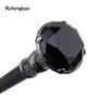 Black Diamond Typ Silber Gehstock Mode Dekorativer Gehstock Gentleman Elegant Cosplay Gehstock Knauf Crosier 93 cm