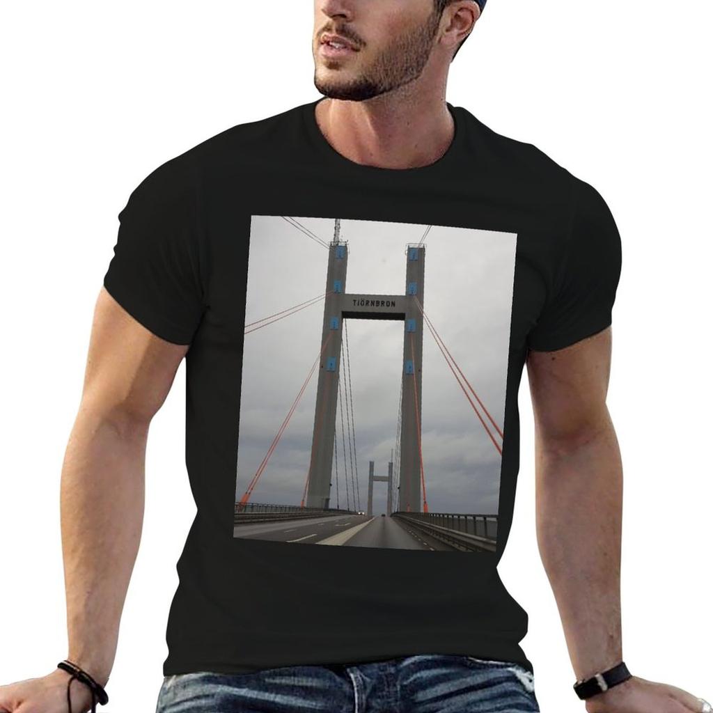 Bridge T-Shirt Man T Shirt Designer T Shirts for Man Cotton T Shirt Man Casual T-shirt