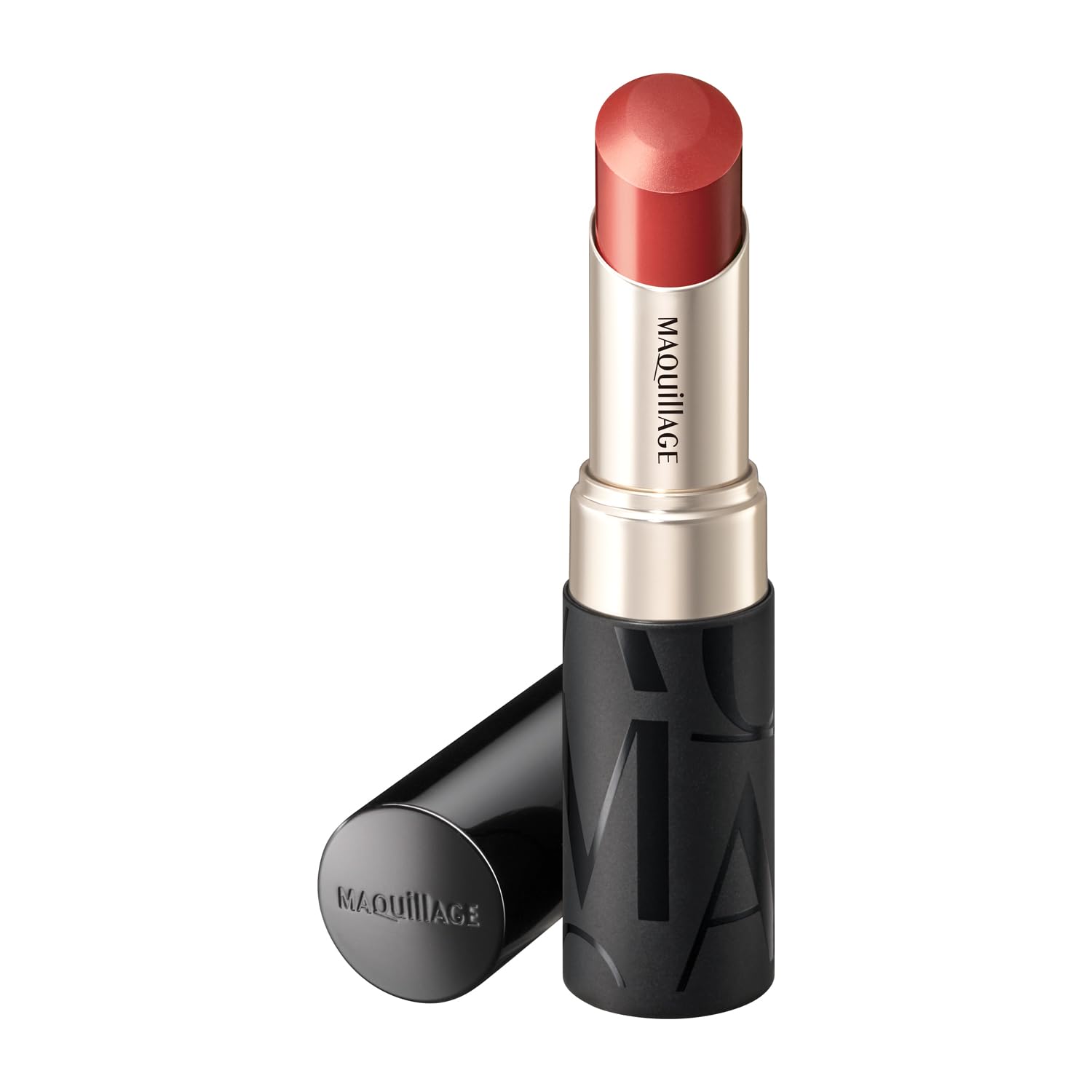 Maquillage Dramatic Essence Rouge RD500 4g Lipstick Lip Gloss Stick Type Subtle Fruity Floral Scent Heart-Pounding & Shine, Moisturizing,
