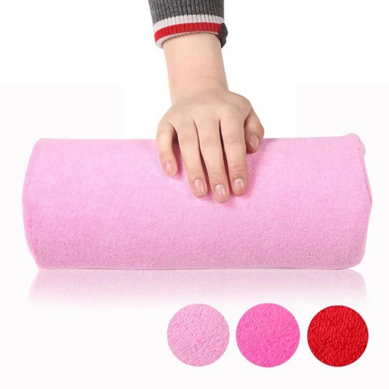 10 Colors Soft Hand Palm Rest Manicure Table Washable Hand Cushion Pillow Holder Arm Rests Nail Art Stand for Manicure Pillow