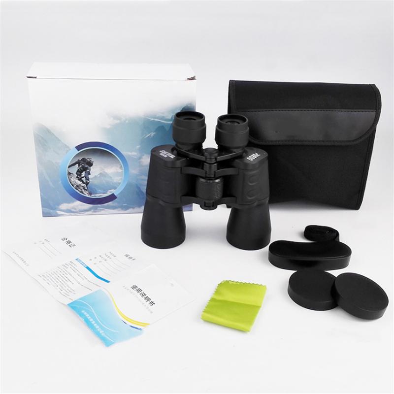 Professional Hd Binoculars Powerful 20x50 Telescope Lll Night Vision Bak4 Prism Binocular Telescope For Camping Concert