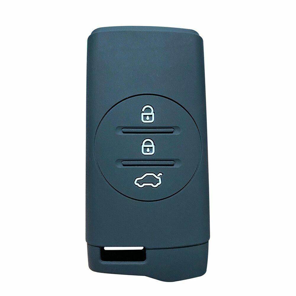 Silicone 1x Car Key Cover Soft Waterproof Wear-resistant