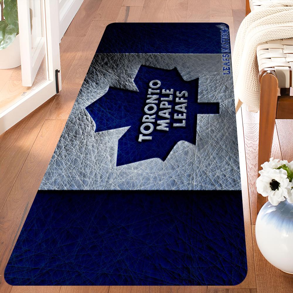 T-Toronto Maple Leafs Zimmerteppiche Retro Multiple Choice Wohnzimmer Küche Teppich Rutschfester Willkommens-Teppich