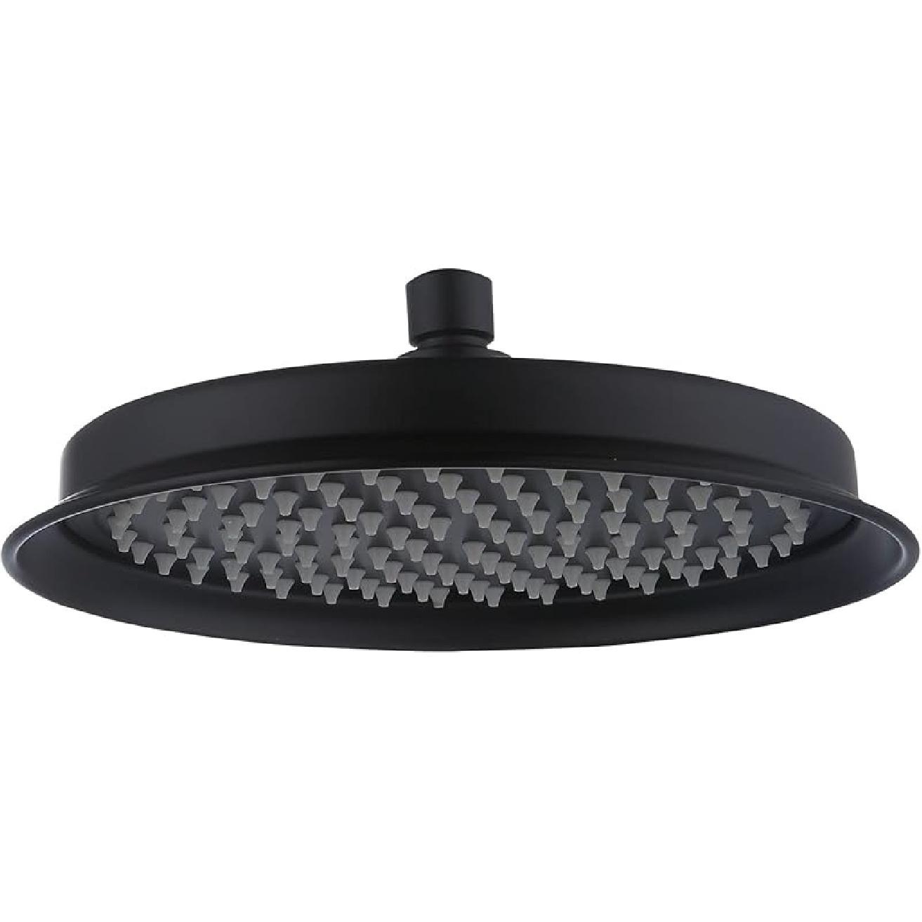 Oil Rubbed Bronze Antique Shower Head Replacement, 9 Inch Round Rain Rainfall Showerhead Made of 304 Stainless Steel Vintage High Pressure Waterfall