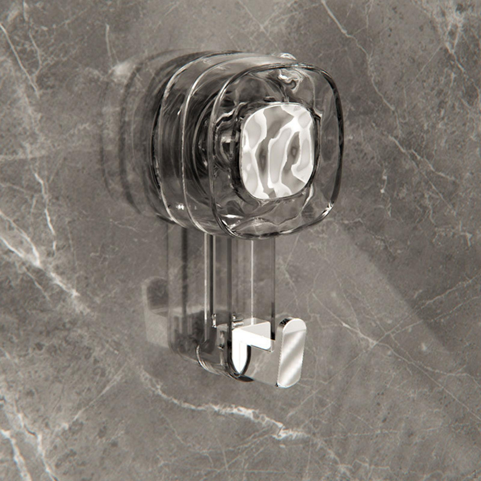 

Настенный крючок для ванной комнаты, декоративная вешалка для полотенец, вращающийся держатель, липкий для серый