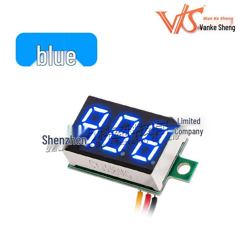 Mini Tub Nixie 0,36" 3 fire DC 0-100V Voltmetru digital cu precizie variabilă