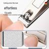 4-Piece Stainless Steel Grooming Set: Nail Clippers, Round Head Nose Hair Trimmer, Ear Pick, In a Gift Iron Box