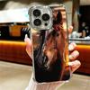Ferghana Horse Animal Plating Phone Case For Iphone 16 17 Pro Max Air 16E 14 15 Plus 12 13 Mini Anti-Fall Airabag Cover