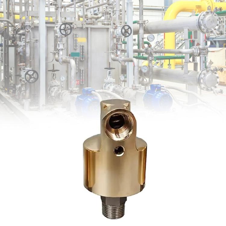 HD15 1/2inch Rotation Brass Swivels Fitting Unidirectional Cooling Rotating Connectors Rotary Joint for Water Oil