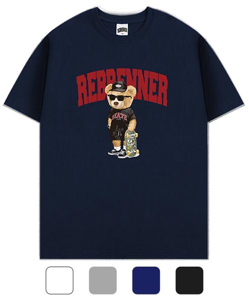 REBRENNER Skatebear 20-Count Short Sleeve T-Shirt (Type B)