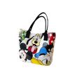 Women's Korean Style Canvas Shoulder Bag, Large Capacity Casual Tote and Student School Handbag