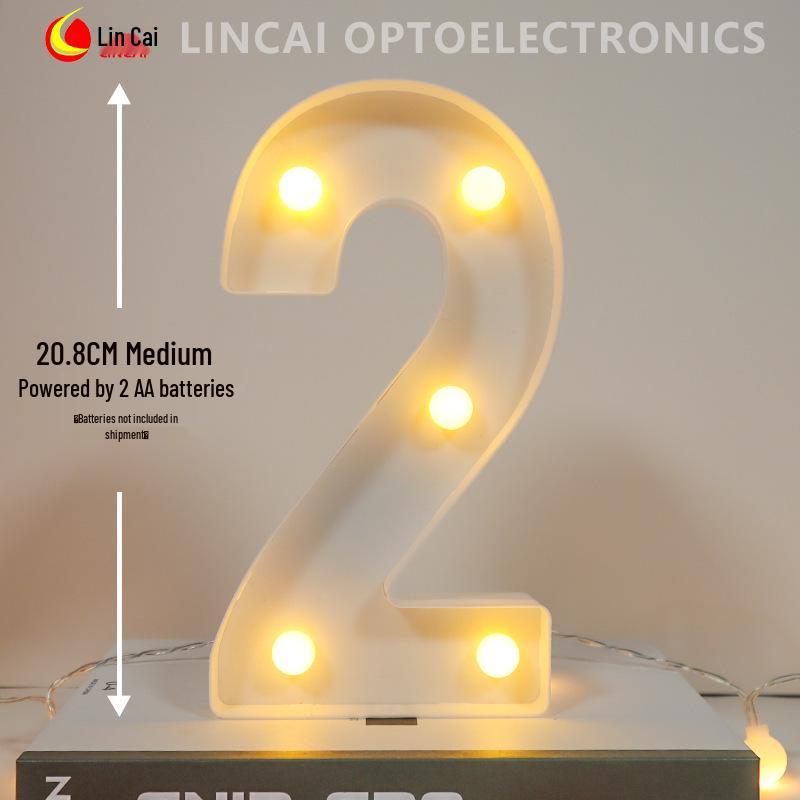 LED Alphabet Light Signs for 'Marry Me' Proposals and Birthdays – 26 Luminous Letters